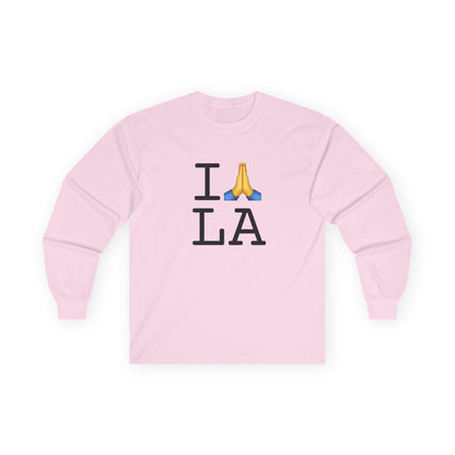 "I Pray for Louisiana" Long Sleeve Shirt