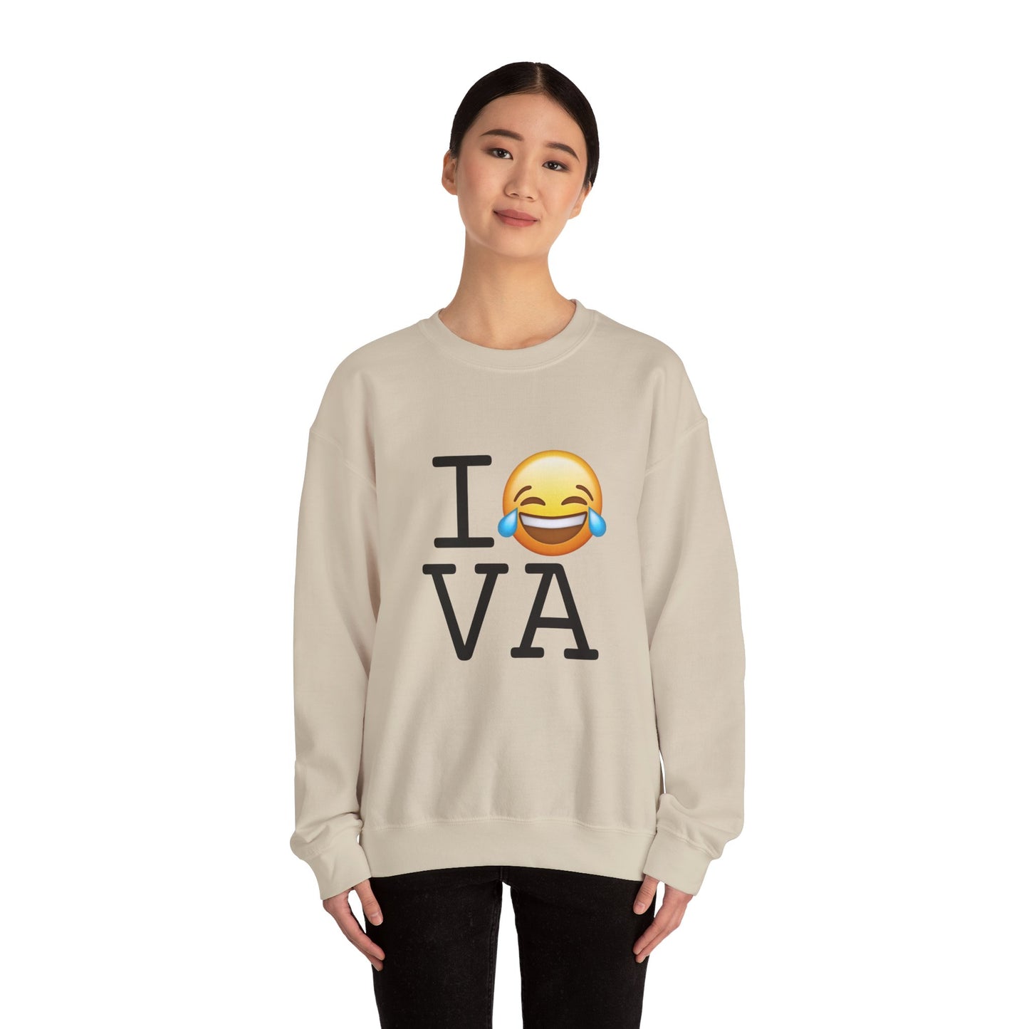 "I'm Laughing at Virginia" Sweatshirt