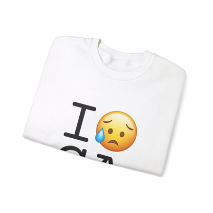 "I'm Sad About California" Sweatshirt