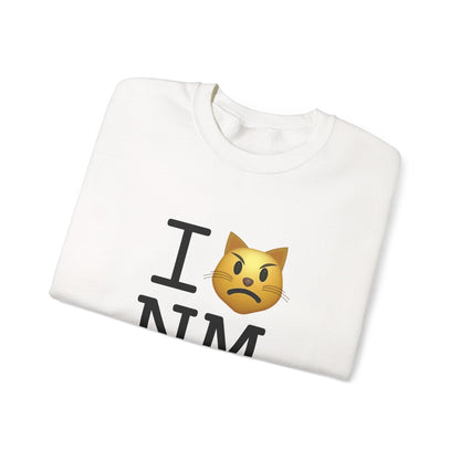 "I'm a Pouting Cat about New Mexico" Sweatshirt