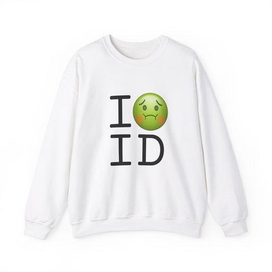 "I'm Nauseous about Idaho" Sweatshirt