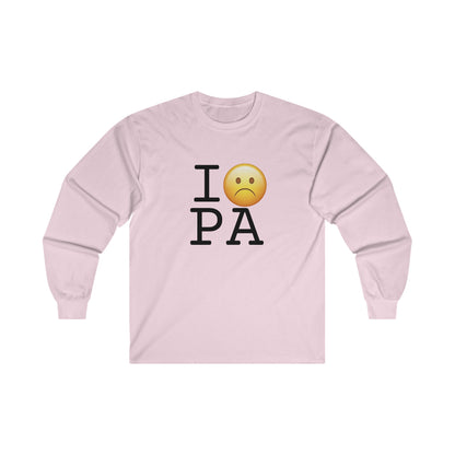 "I'm Grumpy about Pennsylvania" Long Sleeve Shirt