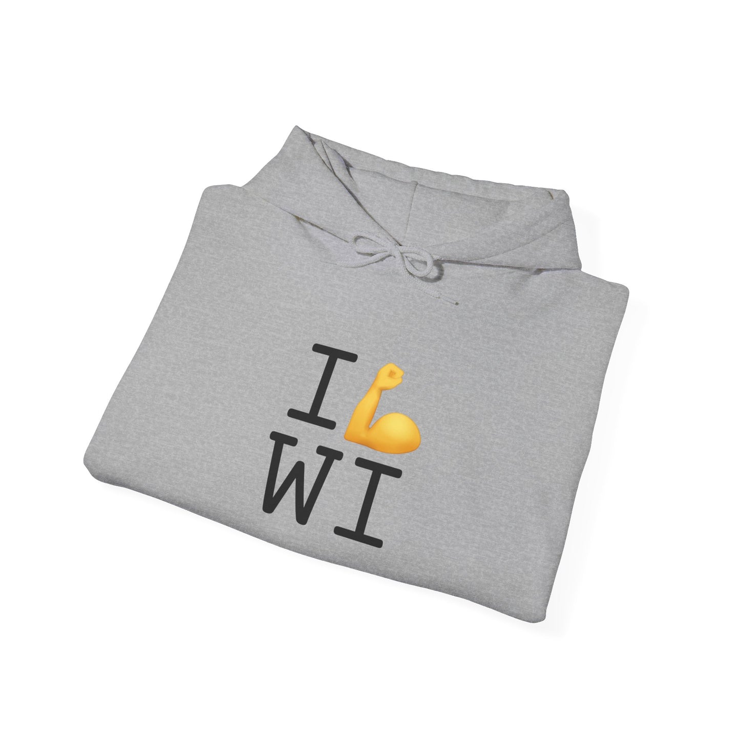 "I Flex in/on Wisconsin" Hoodie