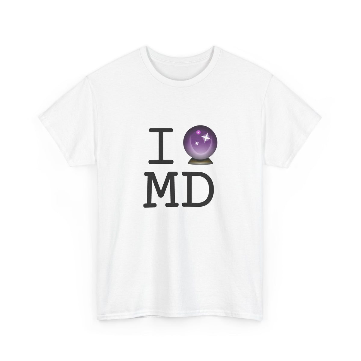 "I Predict the Future (Crystal Ball) of Maryland" Tee