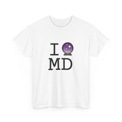 "I Predict the Future (Crystal Ball) of Maryland" Tee