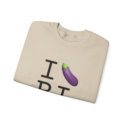 "I Eggplant Rhode Island" Sweatshirt