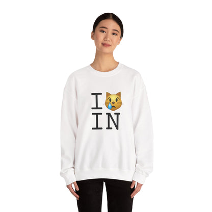 "I'm a Crying Cat about Indiana" Sweatshirt
