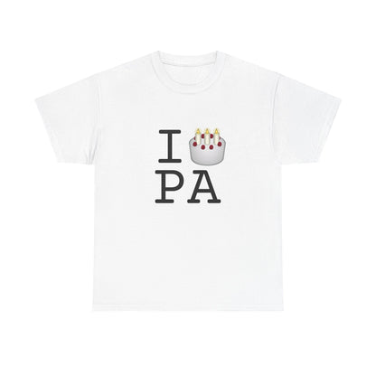 "I Birthday Cake Pennsylvania" Tee