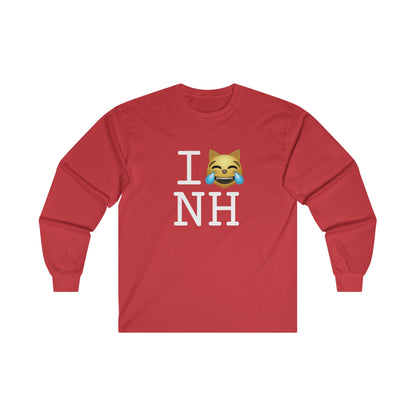 "I'm Laughing like a Cat at New Hampshire" Long Sleeve Shirt