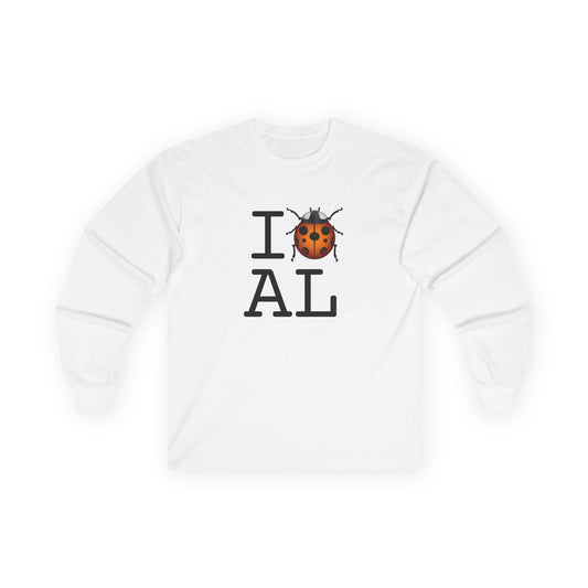 "I Ladybug Alabama" Long Sleeve Shirt