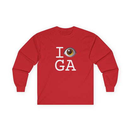 "I See (Eye) Georgia" Long Sleeve Shirt