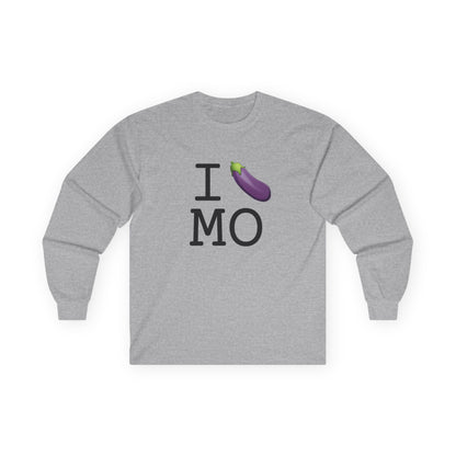 "I Eggplant Missouri" Long Sleeve Shirt