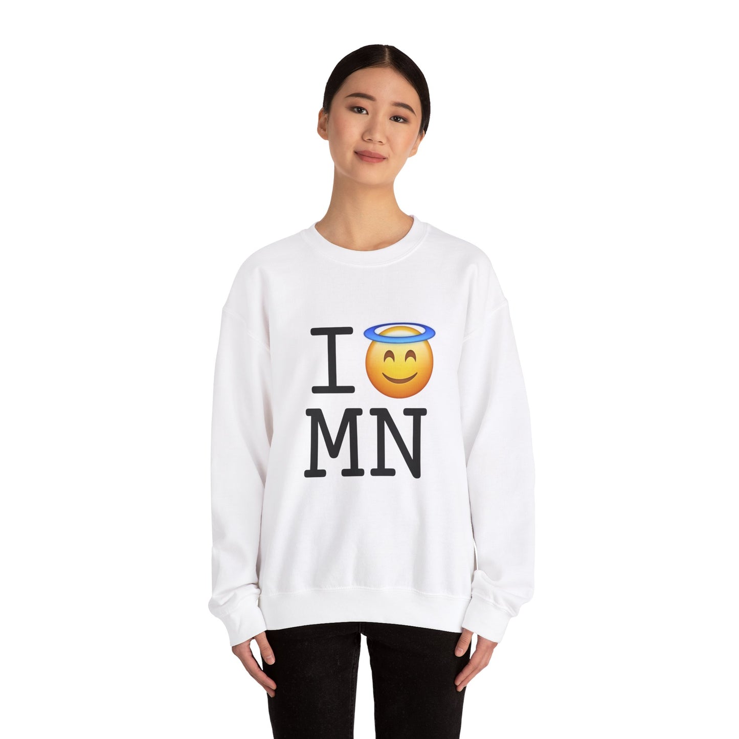 "I'm an Angel in Minnesota" Sweatshirt