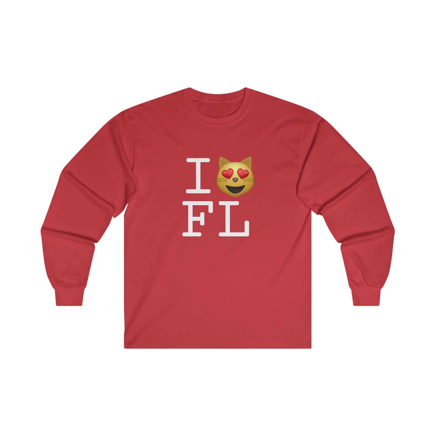 "I'm a Cat that Loves Florida" Long Sleeve Shirt