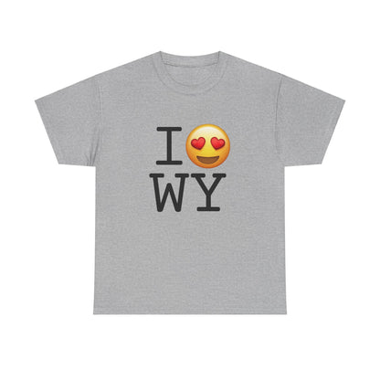 "I have Heart Eyes for Wyoming" Tee