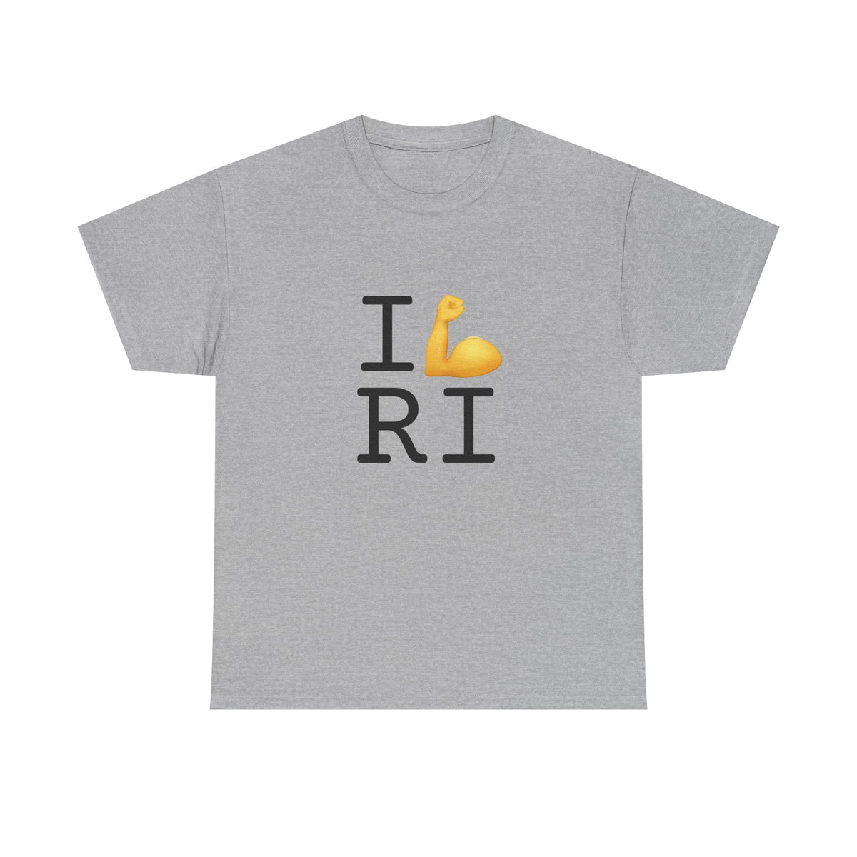 "I Flex in/on Rhode Island" Tee