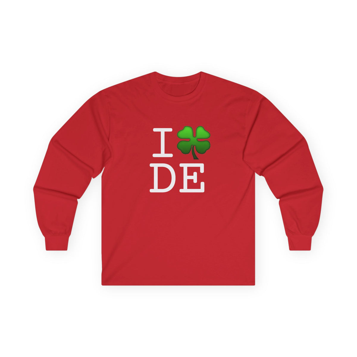 "I'm Lucky (Clover) in Delaware" Long Sleeve Shirt