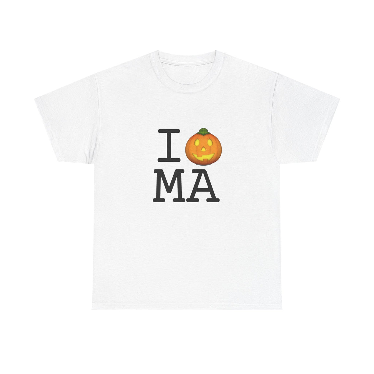 "I Jack-O-Lantern (Pumpkin) Massachusetts" Tee