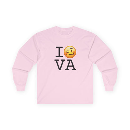 "I'm Drunk in Virginia" Long Sleeve Shirt