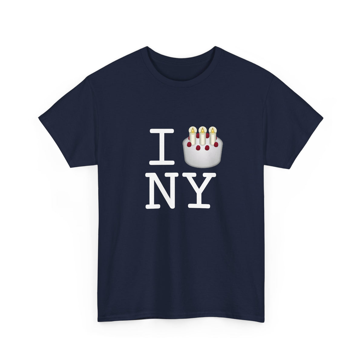 "I Birthday Cake New York" Tee