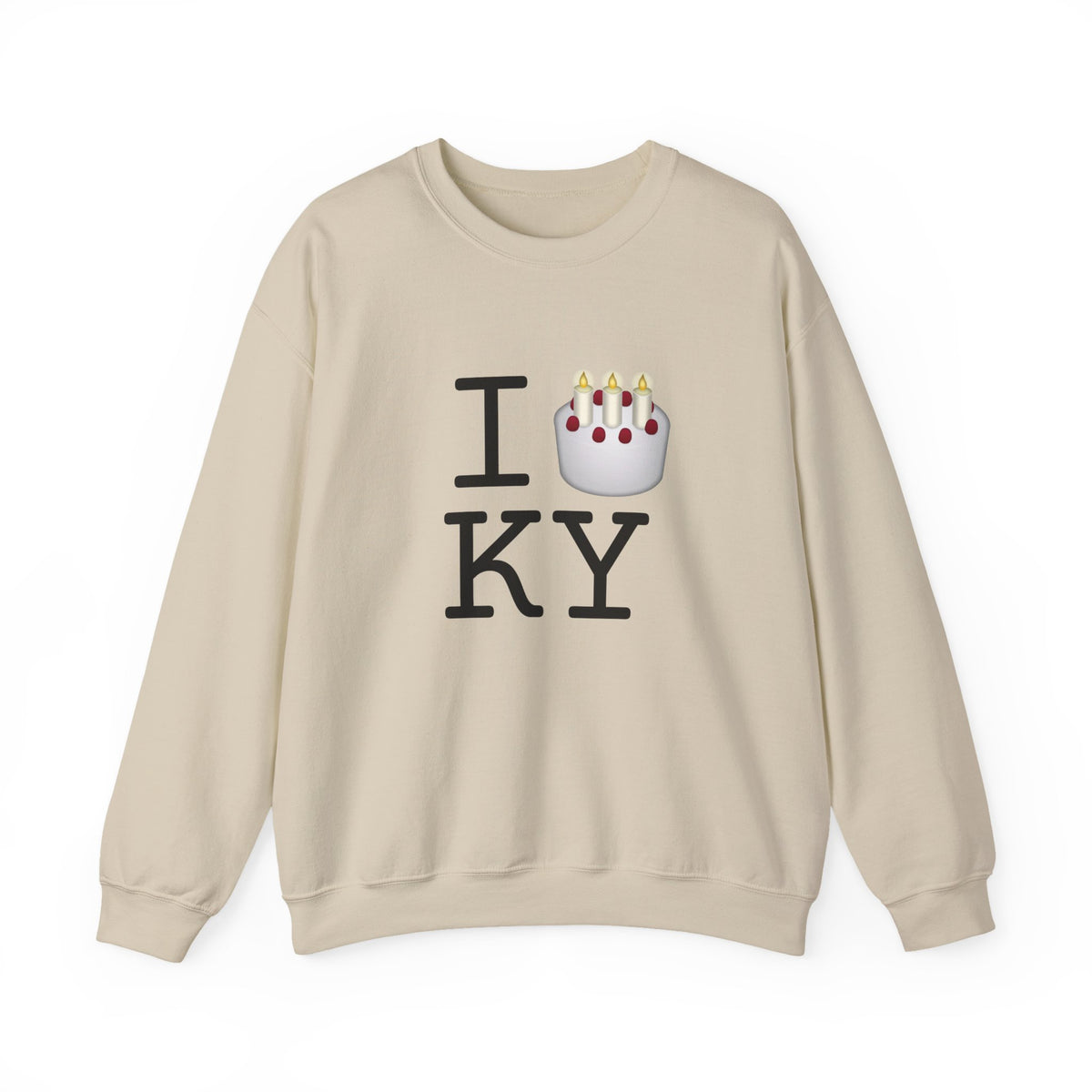 "I Birthday Cake Kentucky" Sweatshirt