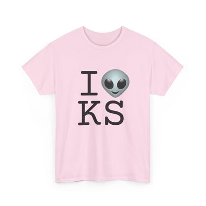 "I Feel Alien in Kansas" Tee