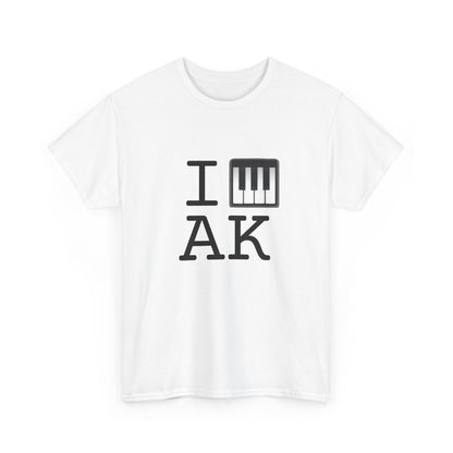 "I Piano Alaska" Tee