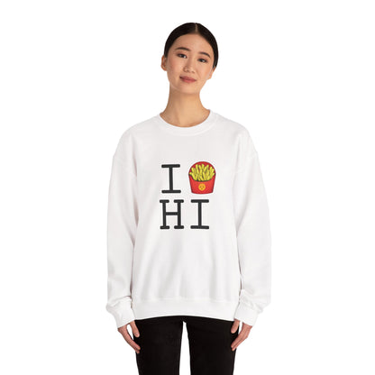"I French Fries Hawaii" Sweatshirt