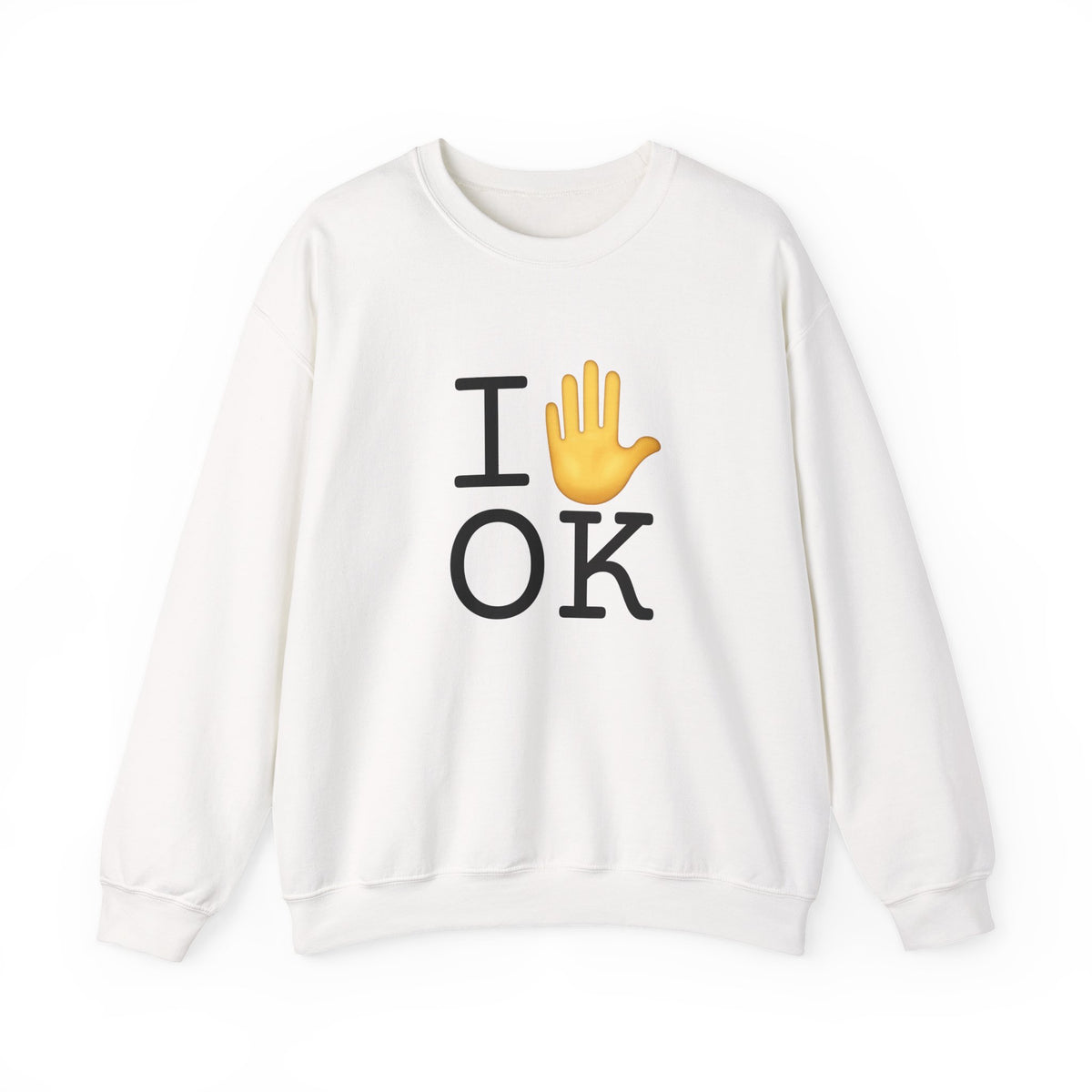 "I Stop (Raised Hand) Oklahoma" Sweatshirt