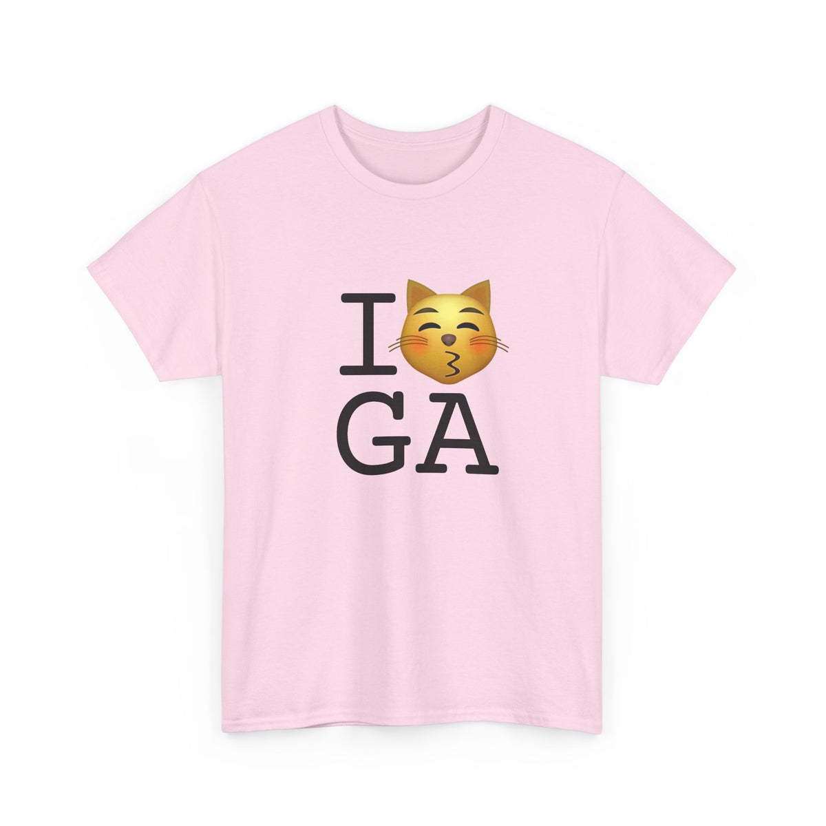 "I'm a Kissing Cat toward Georgia" Tee