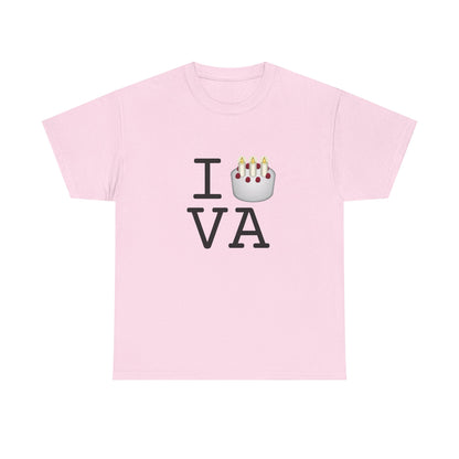 "I Birthday Cake Virginia" Tee