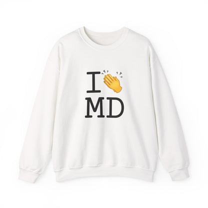 "I Applaud Maryland" Sweatshirt