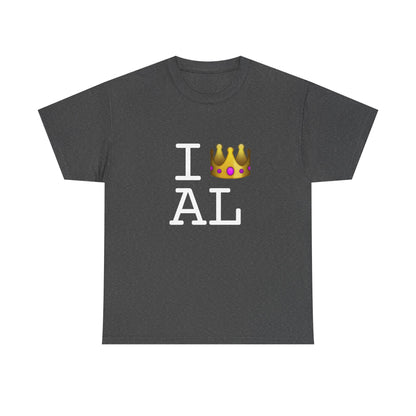 "I'm Royalty (Wear a Crown) in Alabama" Tee