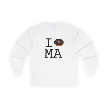 "I Donut Massachusetts" Long Sleeve Shirt