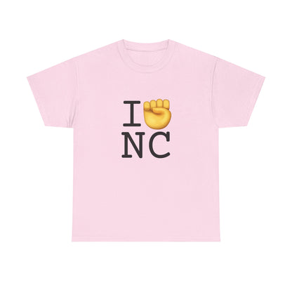 "I Raise my Fist with North Carolina" Tee