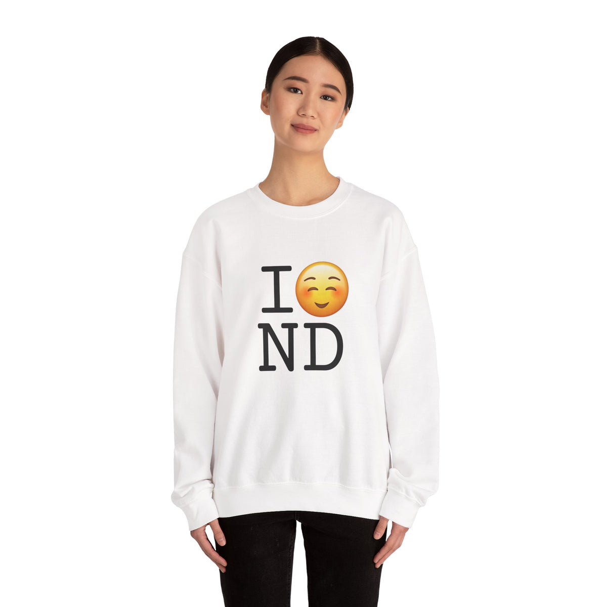 "I Blush at North Dakota" Sweatshirt