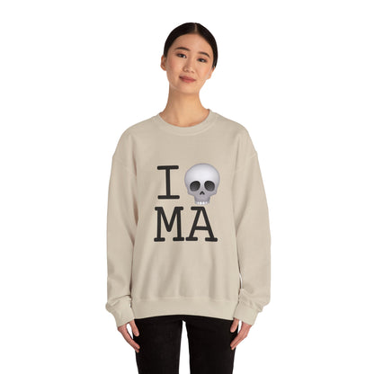 "I'm Dead in Massachusetts" Sweatshirt