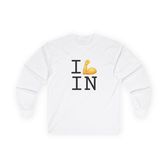 "I Flex in/on Indiana" Long Sleeve Shirt