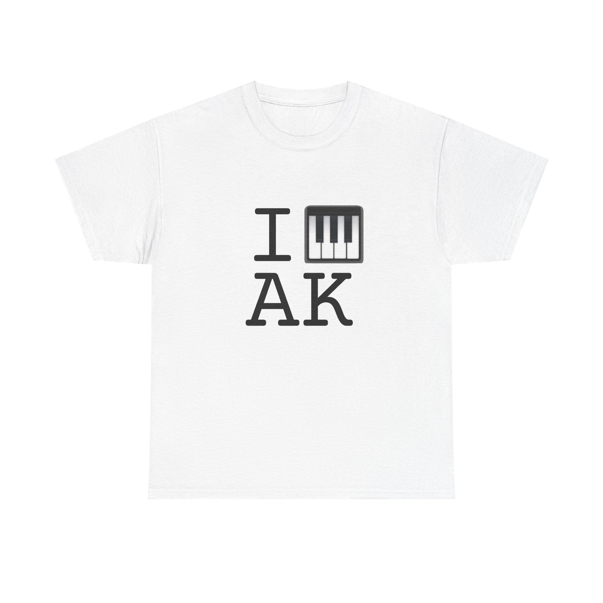 "I Piano Alaska" Tee