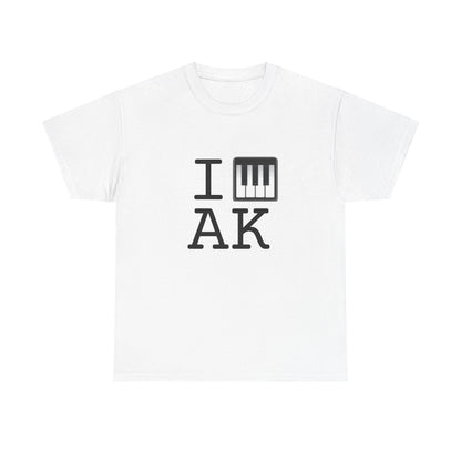 "I Piano Alaska" Tee