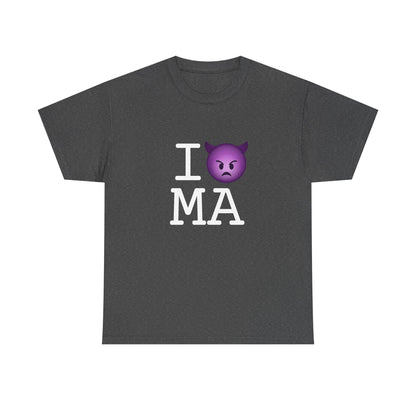 "I'm an Angry Devil about Massachusetts" Tee