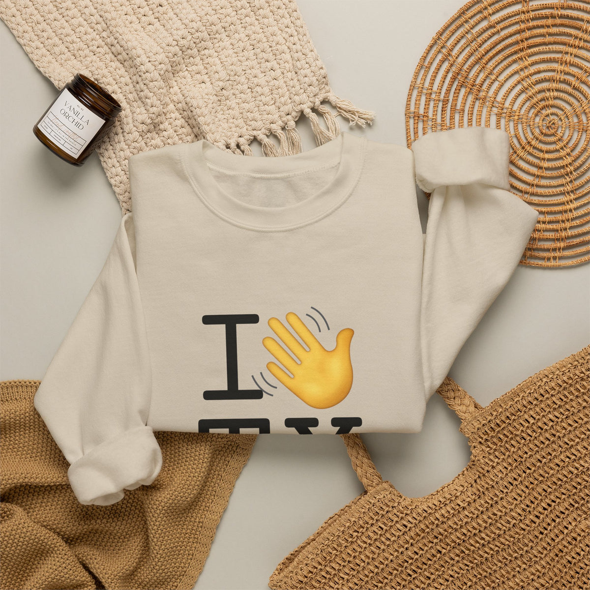 "I Wave at Texas" Sweatshirt