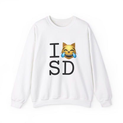 "I'm Laughing like a Cat at South Dakota" Sweatshirt