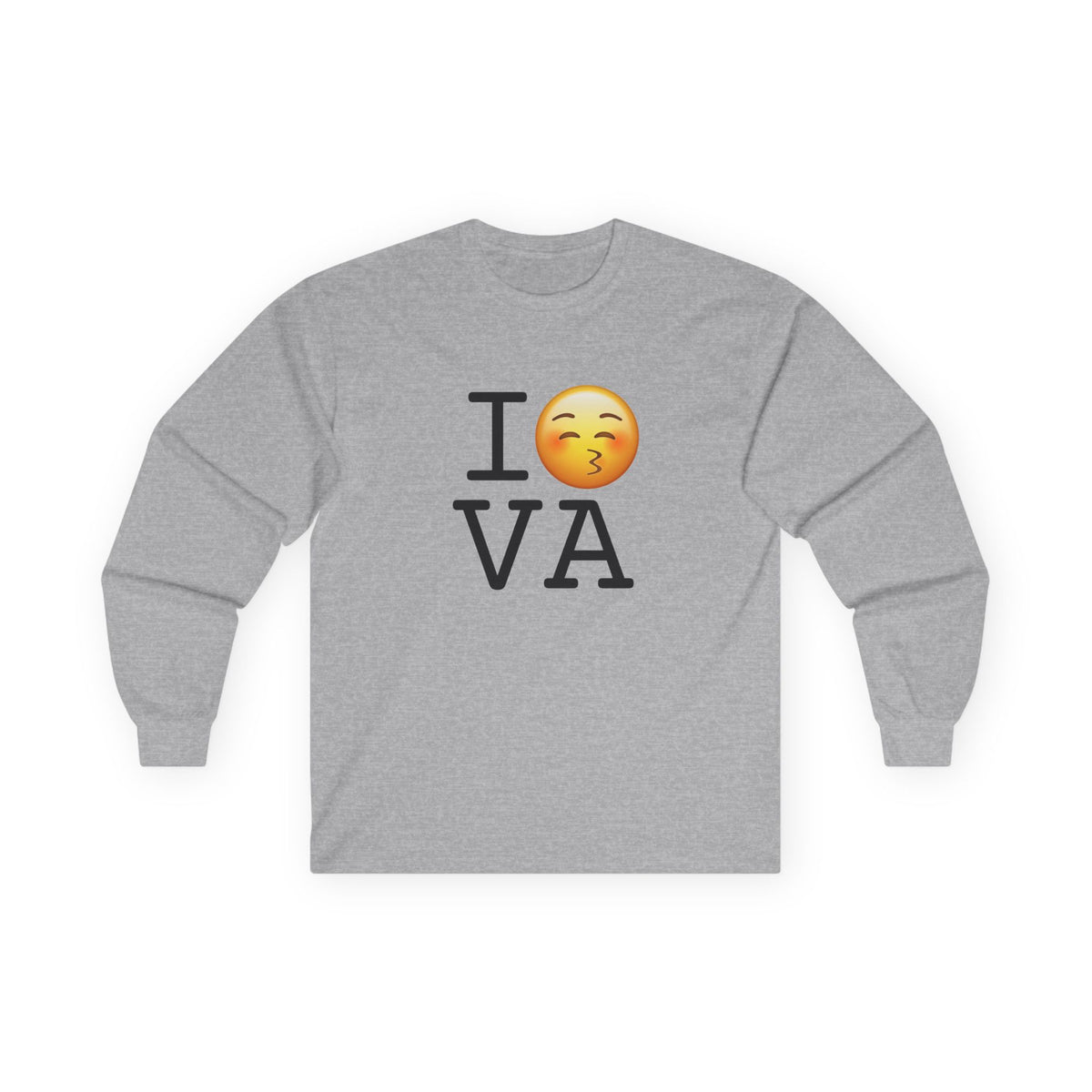 "I Kiss Virginia" Long Sleeve Shirt