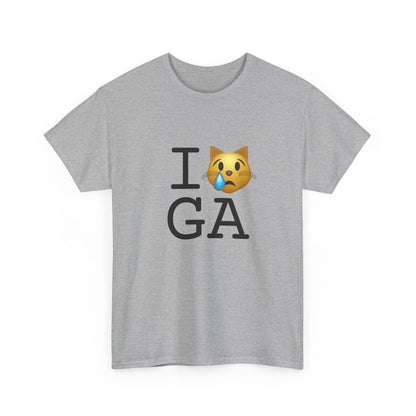 "I'm a Crying Cat about Georgia" Tee