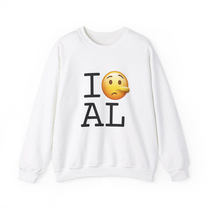 "I Lie about Alabama" Sweatshirt