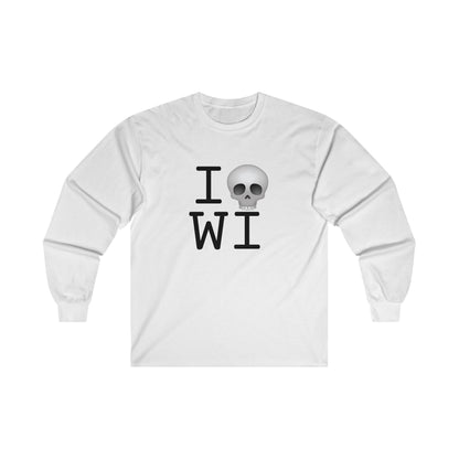 "I'm Dead in Wisconsin" Long Sleeve Shirt