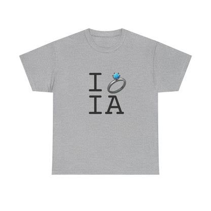 "I'm Married to (Diamond Ring) Iowa" Tee
