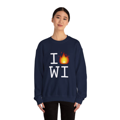 "I've got Fire for Wisconsin" Sweatshirt