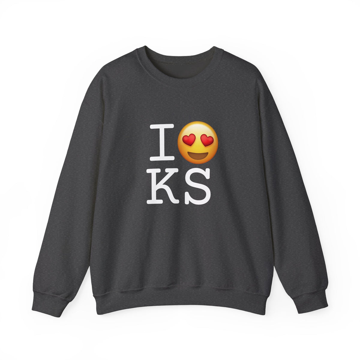 "I have Heart Eyes for Kansas" Sweatshirt